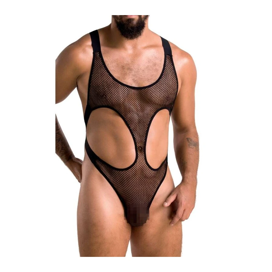 PASSION - 040 BODY LEON NERO L/XL